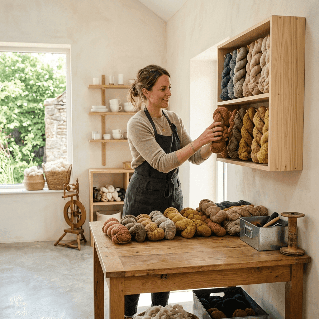 Bright artisan studio