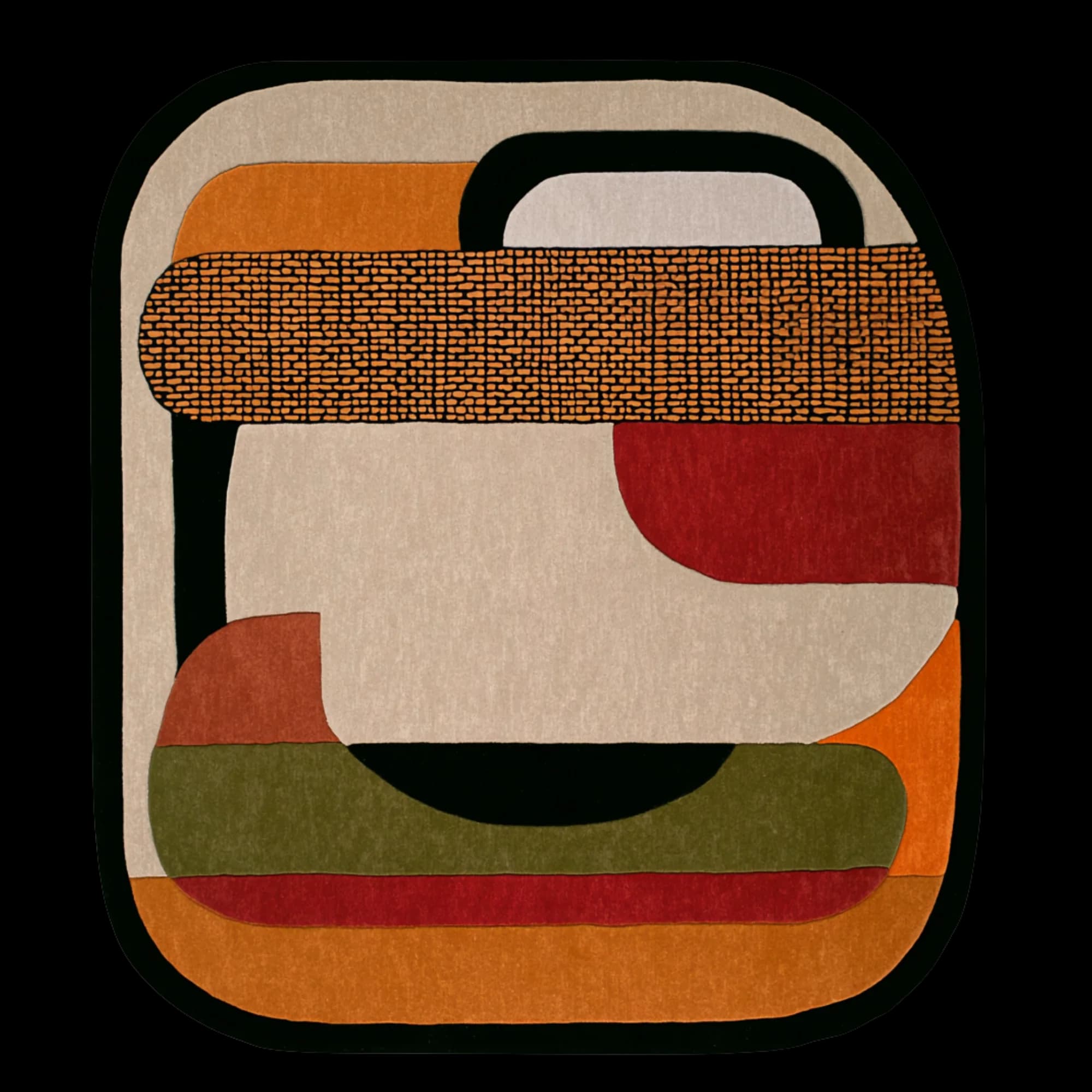 Capsule VIII Hand-Knotted Wool Rug