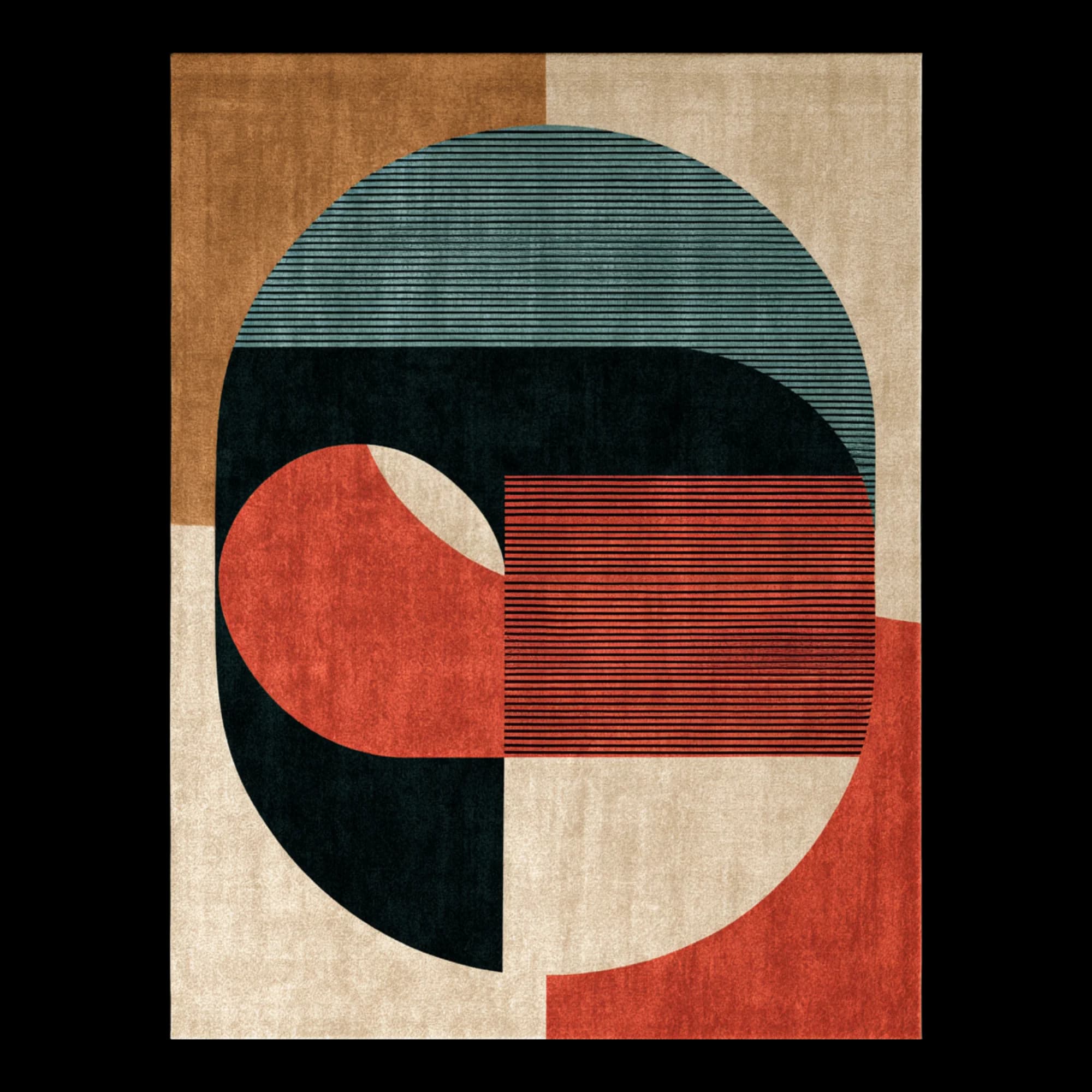 Terra III Hand Tufted Wool and Silk Rug