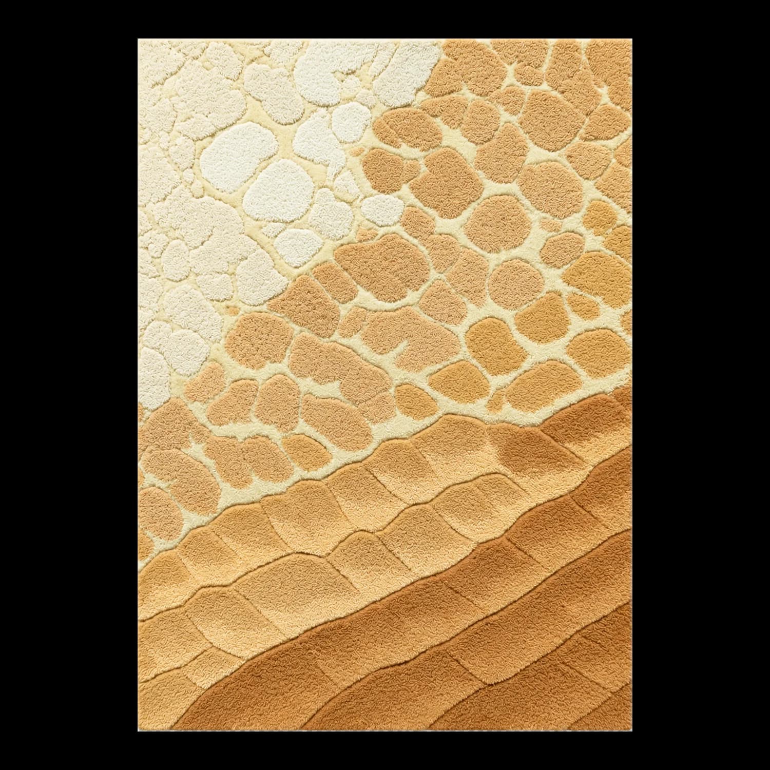 Pebble Shore Hand Tufted Wool and Bamboo Silk Rug